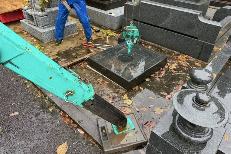 墓じまいの実例