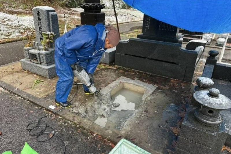 墓じまいの実例